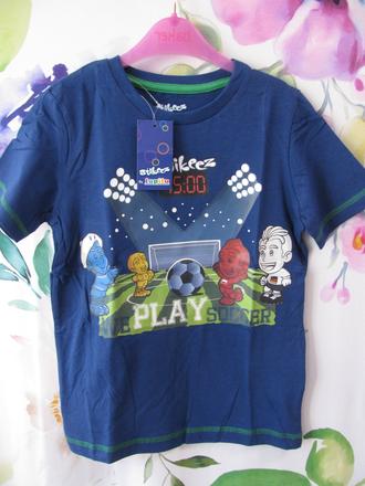 Modré bavlněné tričko, malí fotbalisti, 116