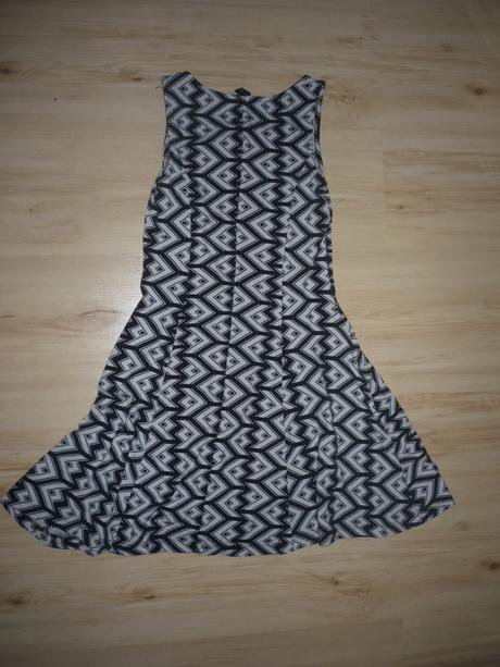 Bavlněné pružné dívčí šaty, h&m,152