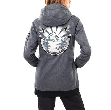 Zimní bunda o'neill s výšivkou lyžařská vel. l, o'neill,l