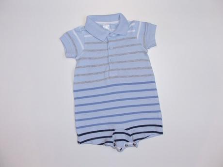 K880 letní pruhovaný overal vel. 62, miniclub,62