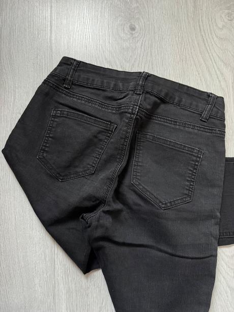 Černé rifle vel.xs / 34, new yorker,xs