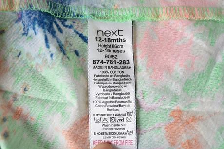 Šaty vel. 12 - 18 m, next,86