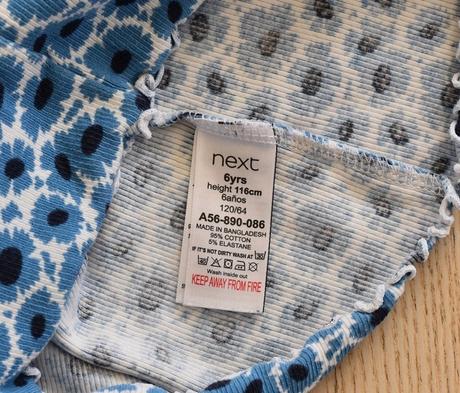 Tričko vel. 6 let, next,116