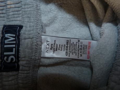 Next slim tepláky vel.116, next,116