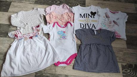 Mix letní dívčí 68/74-80, 68–80