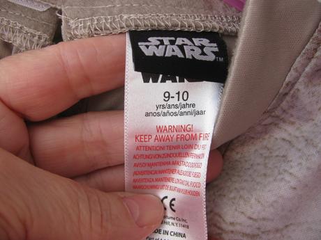 Kostým na karneval dvoudílný - star wars,