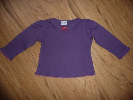 Fialové tríčo next na 12-18m-vel.86, next,86