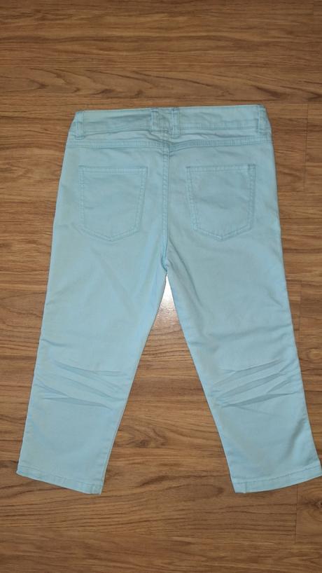 3/4 kalhoty h&m logg na 11-12l vel.152, h&m,152