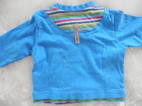 Triko s dlouhým rukávem, mini mode,56