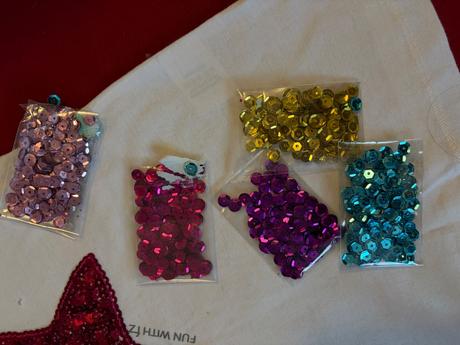 Bílé tričko na zdobení třpytivými flitry, velikos, kids,110