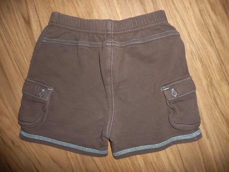 Hnědé kraťasy george 12-18m- vel.86, george,86