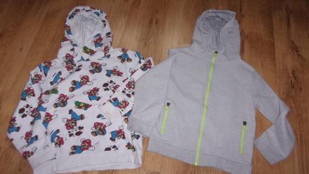 Mikiny vel. 122/128, 122