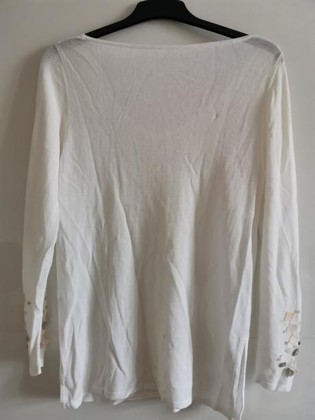 Blůza tričko top s korálky  vel. l / xl, l