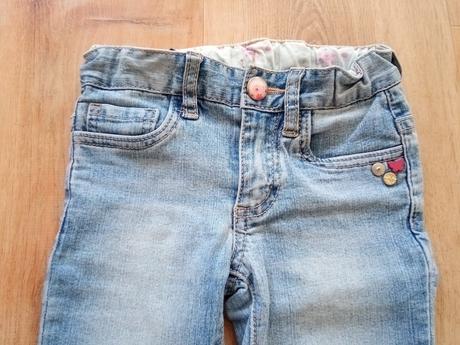 3 x rifle / džíny, vel 110/116,caa, dopodopo, girl, c&a,110