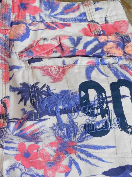 Plátěné chlapecké kraťasy, next,140