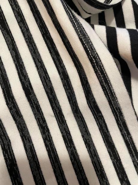 Pruhované šaty s průstřihem zad, vel xs, fb sister, xs