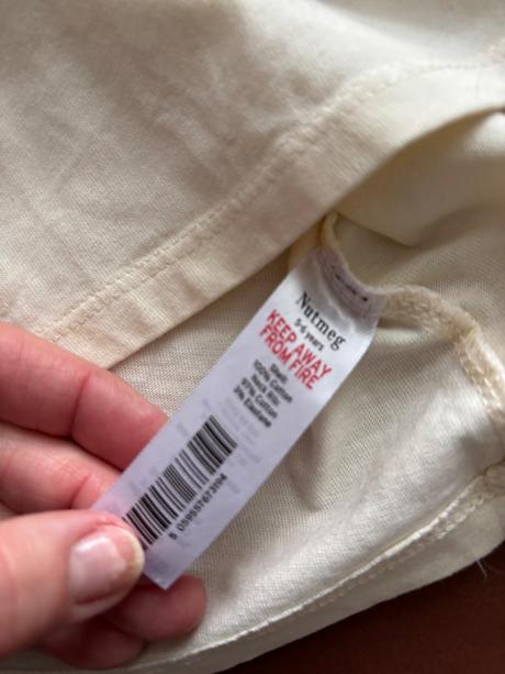 Triko smetanové barvy vánoční - v.5/6 let, nutmeg,122