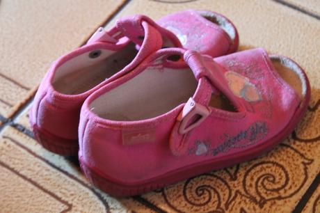 Dívčí boty na dom i ven vel. 24, stélka 14,5 cm, befado,24