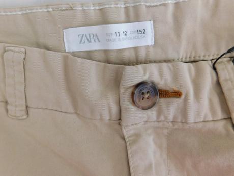 Chlapecké elastické slim kalhoty, zara,152