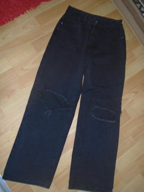 Džíny trhané široké vel s, s