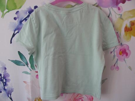 Dívčí bavlněné crop top tričko, h&m,xs