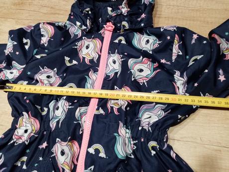 Jarní/letní bunda hm vel. 110 jednorožci, h&m,110