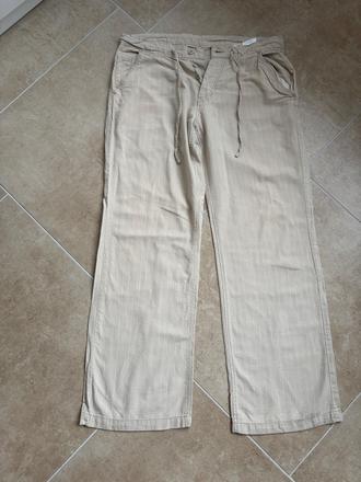 Letní kalhoty jack & jones, béžové, velikost m, m