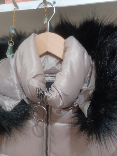 Krátký kabátek parka bunda zara basic, zara,s