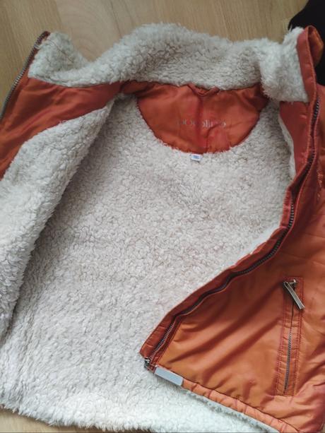 Super teplá vesta+mikina vel.116-122, h&m,116