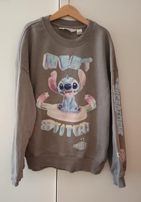 Bavlněná oversize mikina h&m vel.146/152, h&m,146