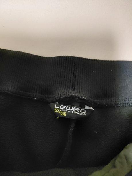 Zateplené softshellové kalhoty, lewro,152