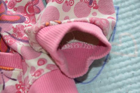 Vzorovaná mikina, bundička s motýlky, dopodopo,110