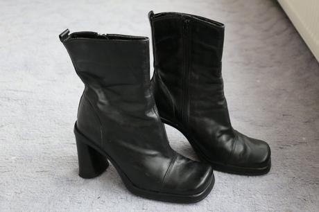 Krásné černé kozačky baťa vel. 38, baťa,38