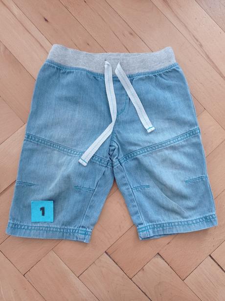 Kraťasy plátěné, riflové 104, f&f,104