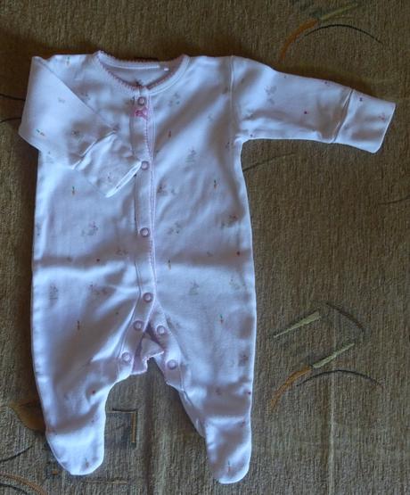 2x overal bílý pro nejmenší, vel. 50, next,50