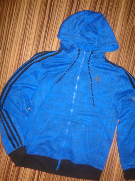 Luxusní modročerná mikina adidas, adidas,m
