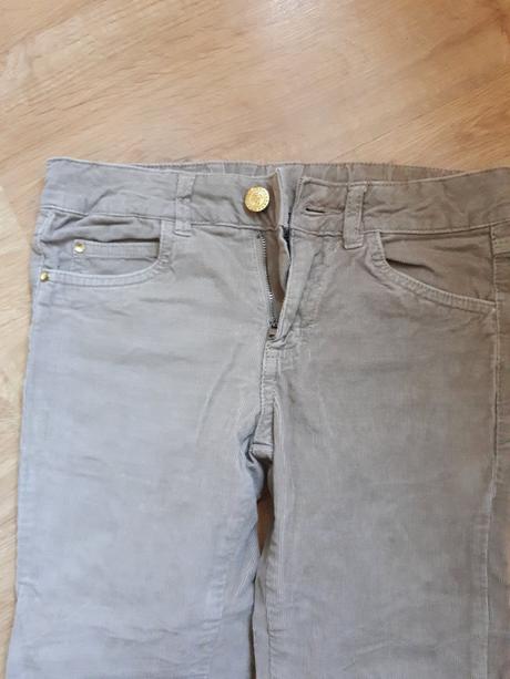 Krásné jemné manžestráky zara, zara,128