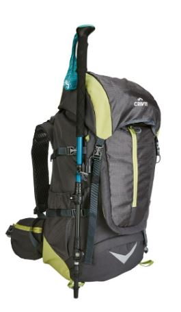 Crivit trekingový batoh, 50 + 10 l, 
