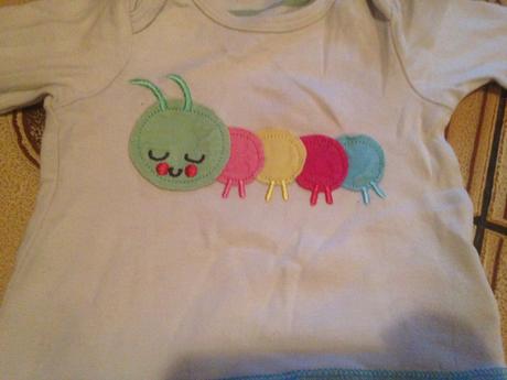 Dětská halenka housenka vel. 56 - 62, mothercare,56