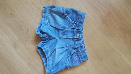 Džínové odlehčené kraťasy č.505, okay,104