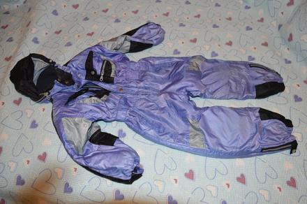 104 110 116 kombinéza fialová, 110