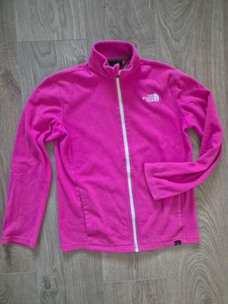 Lehká fleesová mikina the north face vel. 146, 140