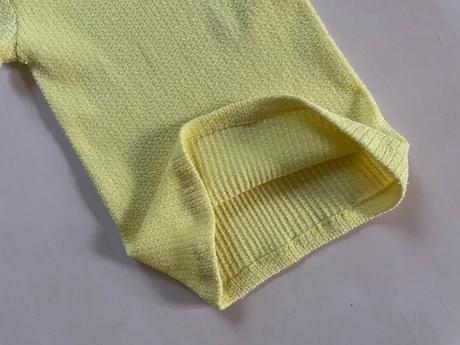 Úplet žluté elastické triko,vel one size, si si mi, xs