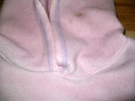 Flaušová mikina s kapucí, 134