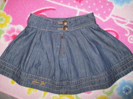 Kolová riflová sukýnka 104-116, zara,110