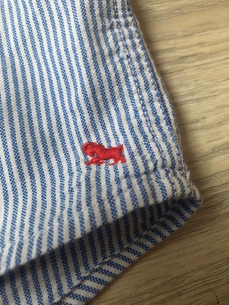 Parádní pruhovaná fešácká košile, h&m,74