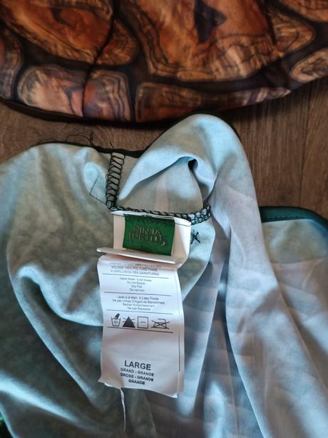 Kostým na karneval - želva ninja, vel. 148,