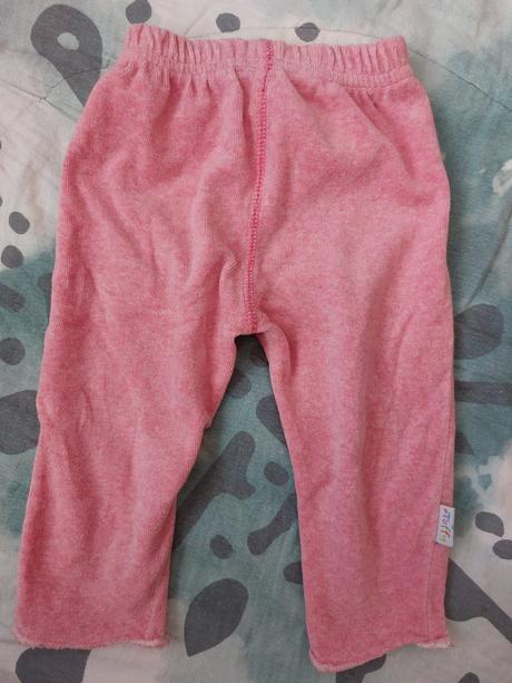 Tepláčky velurové pejsek, 74