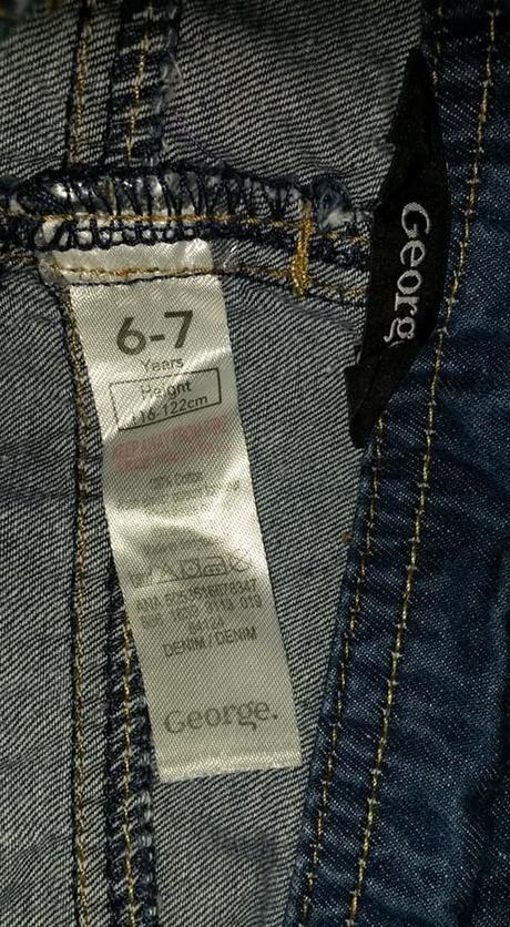 Džínové lacláče vel. 116-122, george,116