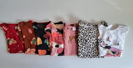 Trička s dlouhým rukávem, lindex,128